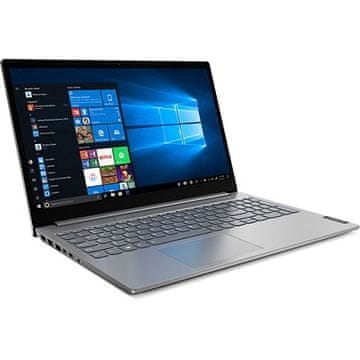 Lenovo ThinkBook 15 prenosnik, i7 / 16 GB / 512 GB SSD / 39.6 cm FHD / Windows 10 Pro, siv (20-SM33-3J-P)