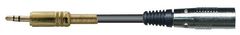 DEXON  XLR signalni kabel vklop / Jack 3,5 stereo 2m