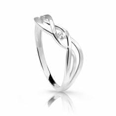 Cutie Jewellery Prstan iz belega zlata Z6712-1843-10-X-2 (Obseg 50 mm)