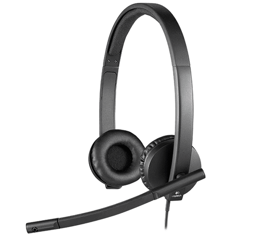 Logitech H570e USB Stereo slušalke z mikrofonom (981-000575)
