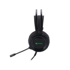 Sandberg Dominator Headset gaming slušalke z mikrofonom, črne