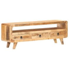 Vidaxl TV omarica 117x30x41 cm trden robusten mangov les