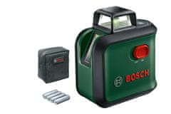 Bosch Advanced Level 360 linijski laser z zelenim žarkom (0603663B03)