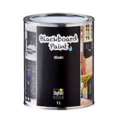 BlackboardPaint barva za pisanje s kredami ČRNA MAT 1 liter