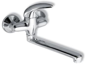 Novaservis Mešalnik za umivalnik Novaservis Metalia 55 ROČICA STENSKE 10CM KROM 55077L,0