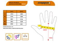 Cappa Racing Usnjene motoristične rokavice TANAKA, dolge, črna/bela/zelena XL