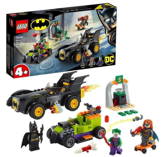 LEGO Super Heroes 76180 Batman™ vs. Joker™: Lov v Batmobilu
