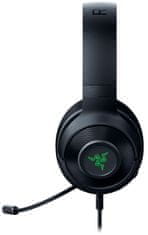Razer Kraken V3 X gaming slušalke - odprta embalaža