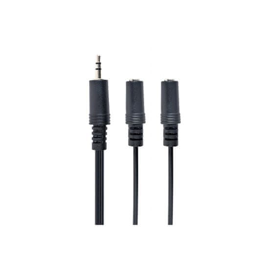 CABLEXPERT Avdio kabel 1x 3.5mm M - 2x 3.5mm Ž 5m