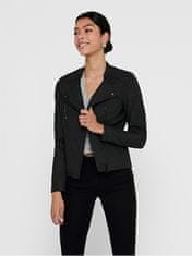 ONLY Ženska jakna ONLAVA FAUX 15102997 Black (Velikost 42)