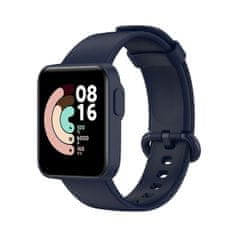 EPICO Silicone Strap silikonski pas za Xiaomi Mi Watch Lite (55618101600001), moder