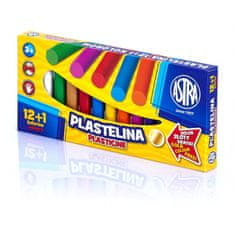 Astra Plastelin osnovni 12 barv + 1 brezplačna, 303115007