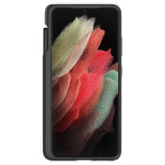 Spigen Liquid Air Pen silikonski ovitek za Samsung Galaxy S21 Ultra, črna