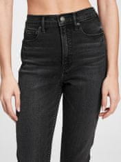 Gap Jeans hlače high rise cigarette with secret smoothing pockets 25REG