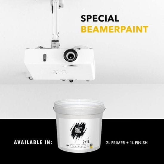 MagPaint BeamerPaint barva za projeciranje, bela