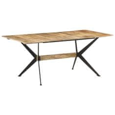 Vidaxl Jedilna miza 180x90x76 cm trden mangov les