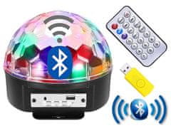 Disco Light Bluetooth USB krogla + daljinski upravljalnik E-197