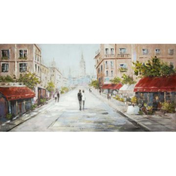 LAALU.cz Ročno poslikano ulično slikarstvo 70 x 140 cm