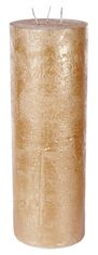 Shishi Zlata sveča RUSTIC 13 x 37 cm