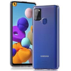 MG Ultra Clear 0.5mm silikonski ovitek za Samsung Galaxy A21s, prozoren
