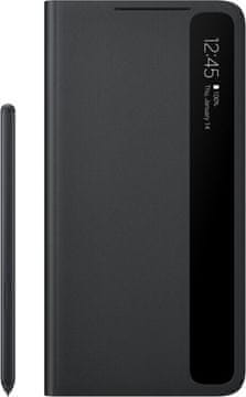 Samsung Smart Clear View Cover preklopni ovitek s pisalom za Galaxy S21 Ultra 5G (EF-ZG99PCBEGEE)