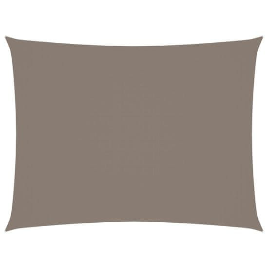 shumee Senčno jadro oksford blago pravokotno 2x3 m taupe