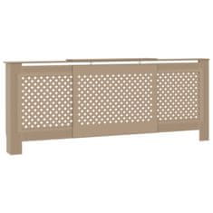 Greatstore Pokrov za radiator MDF 205 cm