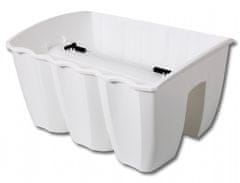 TERRA CROWN plastična skrinja za ograjo 39x28cm