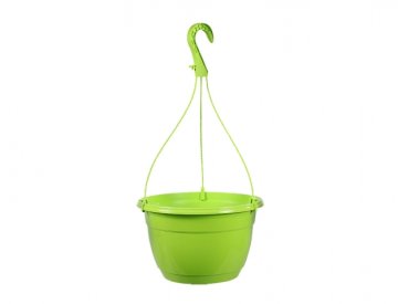 Cvetlični lonec COLOR MAL viseči plastični sijajni d25cm