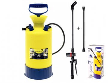 eoshop Razpršilec GAMA tlačna rama kovinski nastavek 100cm 7l
