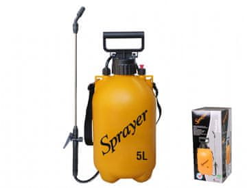 Razpršilnik SPRAYER Tlačni razpršilnik, kovinski nastavek za roko 36cm 5l