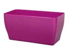 VECA LIVING plastična skrinja vijolična in roza 30cm