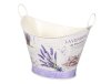 Komplet pokrovov za cvetlične lončke LAVENDER DE PROVENCE list 21,25,31cm