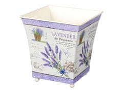 NOHEL GARDEN Komplet pokrovov za cvetlične lončke LAVENDER DE PROVENCE list 12,14,16cm