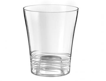 eoshop Pokrov za cvetlični lonec ORHIDEJA LUXY plastika d16x19cm