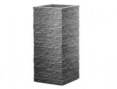 Pokrov za cvetlični lonec TEGULA plastični 27x27x60cm