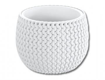 Prevleka za cvetlični lonec SPLOFY BOWL 2v1 plastična mat d24x16cm