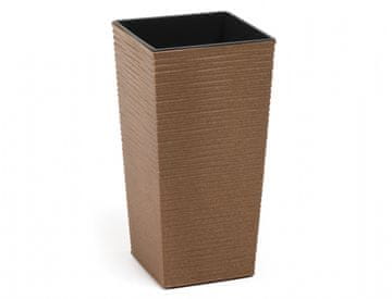 Lamela Pokrov za cvetlični lonec FINEZIA PROUTÍ ECO plastika 25x25x46cm