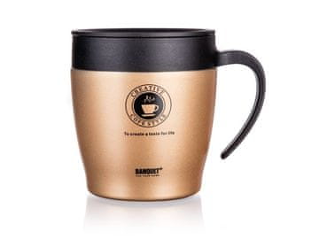 Banquet Tazza termo lonček, potovalni, rjav, 330 ml