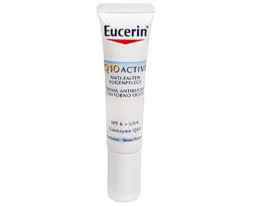  Eucerin krema za oči proti gubam za vse tipe občutljive kože Q10 Active, 15 ml