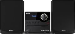 Sharp DAB+ Hi-Fi Micro System glasbeni stolp, črn (XL-B517D(BK))