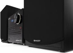 Sharp DAB+ Hi-Fi Micro System glasbeni stolp, črn (XL-B517D(BK))