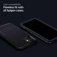 Spigen Glas.Tr Full Cover zaščitno steklo za Samsung Galaxy A52 LTE / 5G, črna