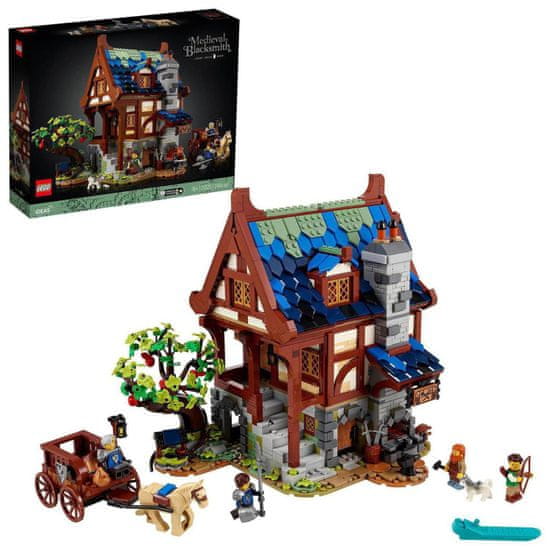 LEGO Ideas 21325 Srednjeveška kovačnica - Odprta embalaža