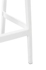 BHM Germany Barski stolček Ares, plastika, bela