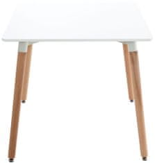 BHM Germany Viborg kavna mizica, 80 cm, bela