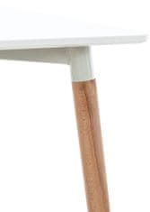 BHM Germany Viborg kavna mizica, 80 cm, bela