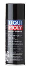 Liqui Moly sprej za verigo Motorbike KettenSpray Weiß, 400 ml