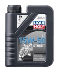 Liqui Moly motorno olje Motorbike 4T 15W50 Street, 4 l