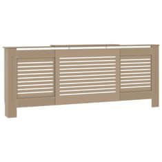 Vidaxl Pokrov za radiator MDF 205 cm